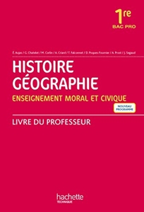Histoire - Géographie - Enseignement moral et civique 1re Bac Pro- Livre professeur - Ed. 2016 d'Alain Prost