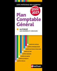 Plan comptable général 2022/2023