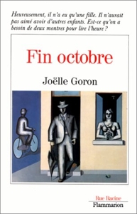 Fin octobre de Joëlle Goron