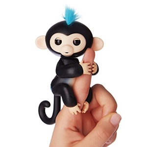 Fingerlings ouistiti noir bébé singe interactif de 12cm - les Prix  d'Occasion ou Neuf