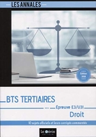BTS Tertiaires - Droit - Épreuve E3-U31