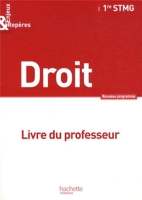 Enjeux et Repères Droit 1re STMG - Livre professeur - Ed. 2012