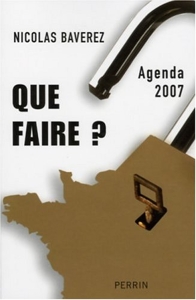 Que faire ? - Agenda 2007 de Nicolas Baverez