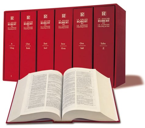 Le Grand Robert De La Langue Française - Coffret 6 Volumes, Alain Rey ...