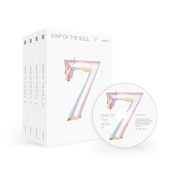 BTS Bangtan Boys - Map of The Soul - 7 Album+Folded Poster+Extra Photocards Set (Version 4)
