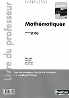 Mathématiques - Tle STMG - livre du professeur