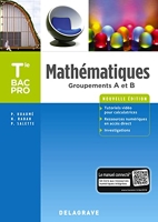 Mathématiques Tle Bac Pro Groupements A Et B