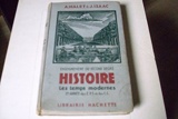 Les Temps Modernes. Classe de Quatrieme. ( Cours d Histoire Malet- Isaac) .