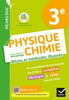 FICHES DOC Bilans et méthodes illustrés - Physique chimie 3e - Ed 2021 - Cahier élève
