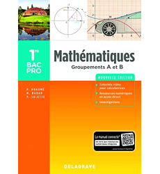 Mathématiques - Groupements A et B - 1re Bac Pro (2018) - Pochette élève