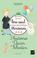 Coffret Premiers livres à lire seul - 3 histoires d'Oscar et Martin - niveau 3 Pédagogie Montessori