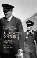 A la droite d'Hitler - Mémoires 1937-1945