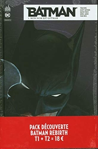 Pack découverte Batman Rebirth T1 + T2 offert de David Finch