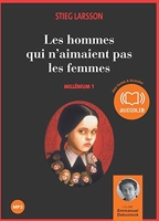 Les Hommes Qui N'Aimaient Pas Les Femmes - Millénium 1 (cc) - Audio livre 2 CD MP3 et un livret 4 pages 641 Mo + 617 Mo