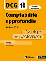 Comptabilité approfondie - DCG 10 - Corrigés des applications