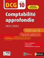 Comptabilité approfondie 2021/2022 - DCG 10 - Manuel et applications (10)