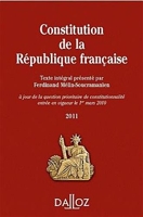 Constitution de la République Française 2011 - 9e Éd.