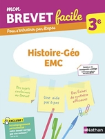 Histoire-Géographie-EMC 3e - Mon Brevet facile - Préparation à l'épreuve du Brevet 2024 (4)