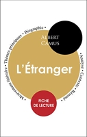 Étude intégrale - L'Étranger (fiche de lecture, analyse et résumé) - Format Kindle - 4,99 €