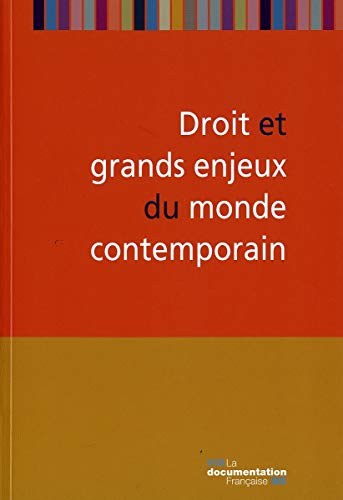 Droit Et Grands Enjeux Du Monde Contemporain, Monique Pagès - Les Prix ...