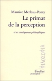 Le Primat De La Perception - Verdier - 25/06/1996