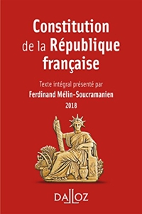 Constitution de la République française de Ferdinand Mélin-Soucramanien