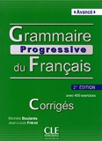 Grammaire progressive du français - Niveau avancé - Corrigés - 2ème édition