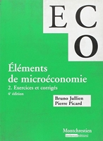 Eléments de micro-économie - Volume 2, Exercices et corrigés