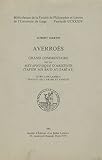 Averroès - Grand commentaire de la Métaphysique d'Aristote