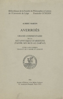 Averroès - Grand commentaire de la Métaphysique d'Aristote