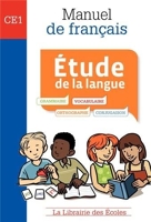 Manuel de français - Etude de la langue CE1