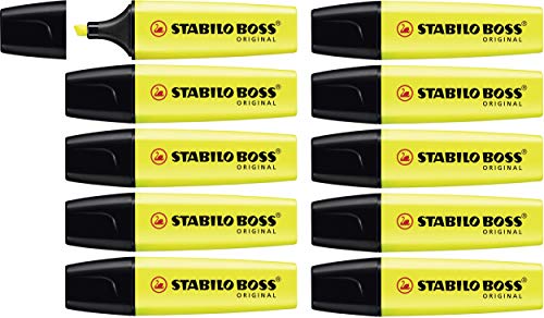 STABILO recharge BOSS ORIGINAL jaune