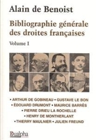 Bibliographie générale des droites françaises Volume I