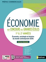 Économie, sociologie et histoire du monde contemporain - 1re Et 2e Années