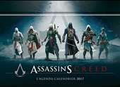 L'agenda-calendrier Assassin's creed 2017