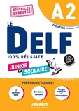 DELF A2 100% réussite scolaire et junior - Édition 2022 - Livre + didierfle.app