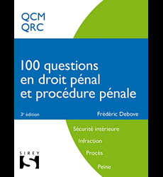 100 Questions En Droit Pénal Et Procédure Pénale