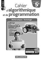 Cahier d'algorithmique et de programmation 5e (2018) LDP