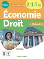 Économie-Droit 2de, 1re, Tle Bac Pro (2022) Pochette élève