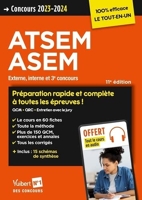Concours ATSEM et ASEM - Catégorie C - Préparation rapide et complète à toutes les épreuves - Tout le cours en audio - Agent (territorial) spécialisé ... externe, interne et 3e concours 2023-2024