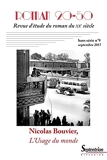 Nicolas Bouvier, l'usage du monde - Hors-série n°8, septembre 2017