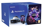 Sony, PlayStation, Avec Casque VR PS4 + PS Camera + VR Worlds, Compatible avec toute console PlayStation 4, Couleur - Noir et blanc