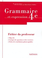 Grammaire 4e Ed 2002 Prof