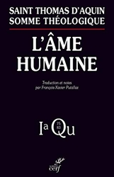 L'âme humaine. I-a Q75-83 de Thomas d'Aquin