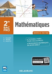 Mathématiques 2de Bac Pro (2017) - Pochette élève de Pierre Salette
