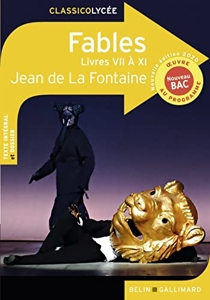 Fables (livres VII à XI) - Nouvelle édition 2020 de Jean de La Fontaine