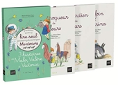 Coffret premiers livres à lire seul 3 histoires de Malo,Valère & Victoria Niv.3 Pédagogie Montessori