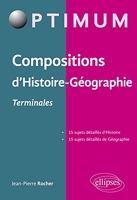 Compositions D'Histoire Géographie - Terminales