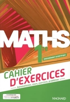 Maths 1re Enseignement scientifique (2022) Cahier d'exercices