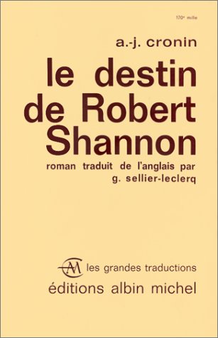 couverture de : Le destin de Robert Shannon